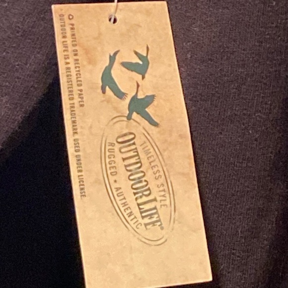 Outdoor Life Jacket Mens Size XXL Black Pockets Collared Rugged Authentic NEW - Picture 4 of 13